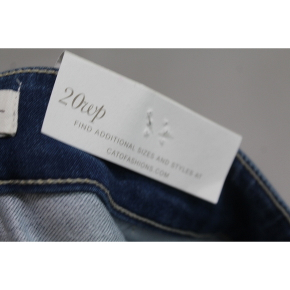 Est Denim 1948 Women Blue Jeans Cozy Knit Size 20WP - Picture 3 of 11